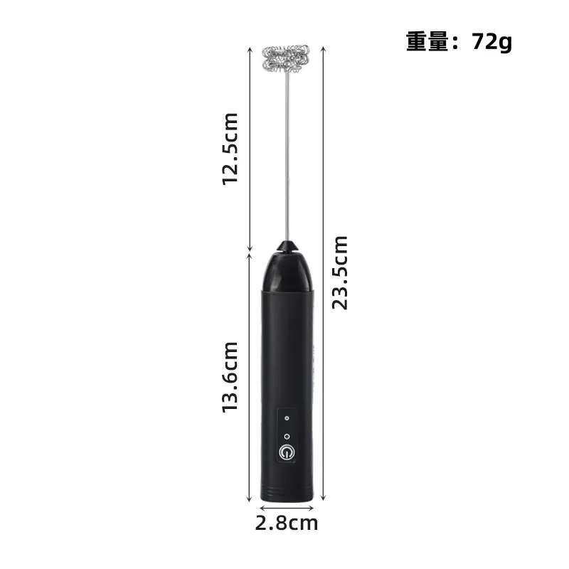 Coffee Frother/MILK Whisk+Egg Beater MINI Food Blender USB Rechargeable Handheld Espresso Tools