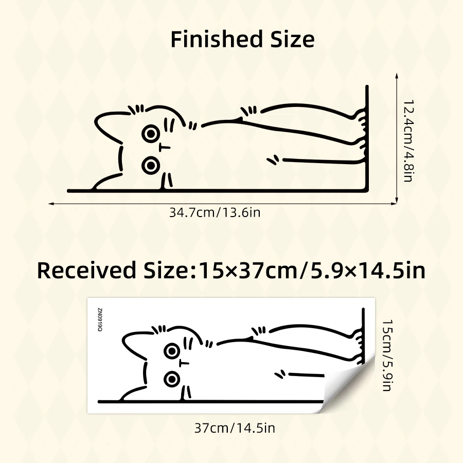 1/2pcs Waterproof Self-adhesive Wall Stickers Home Decor Kids Room Cute Black Cat Glass Decals for Bedroom Decoration Bathroom