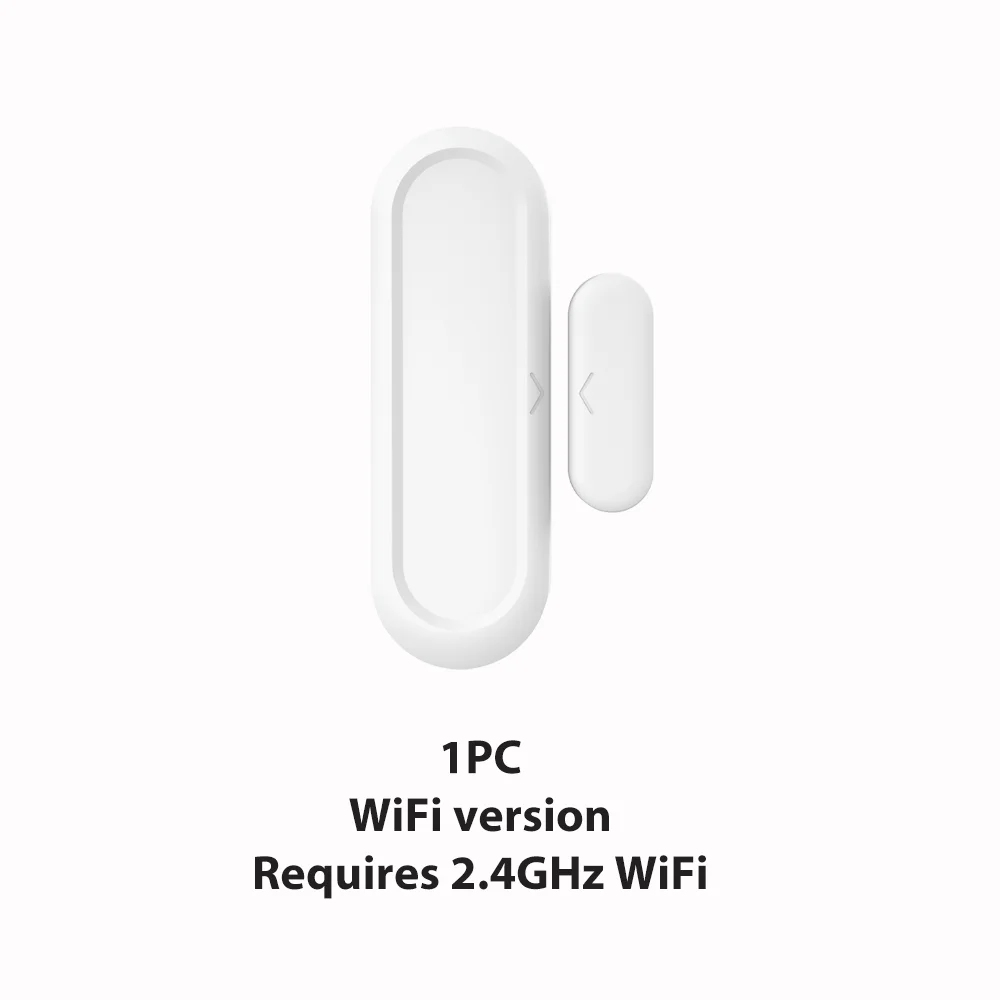 Tuya Zigbee/WiFi Door Window Magnetic Sensor IP65 Waterproof Wireless Connection Smart Home Protection Door Detectors Automation