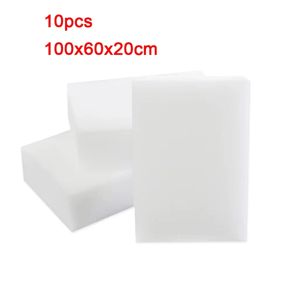 50/30/20/10Pcs Melamine Sponge Nano Duster Wipes Scalable Magic Sponge Eraser Kitchen Bathroom Office Cleaning Tool 100*60*20mm