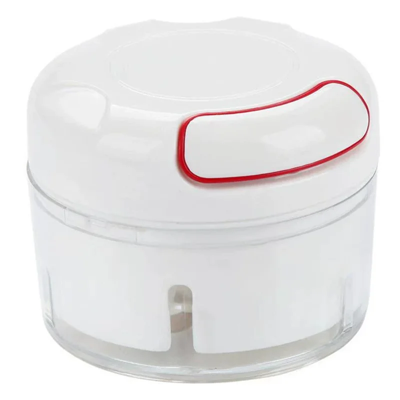 White Multi-Functional Hand Pulled Garlic Grinder Kitchen Palm Shredding Machine Food Garlic Puller for Easy Cooking