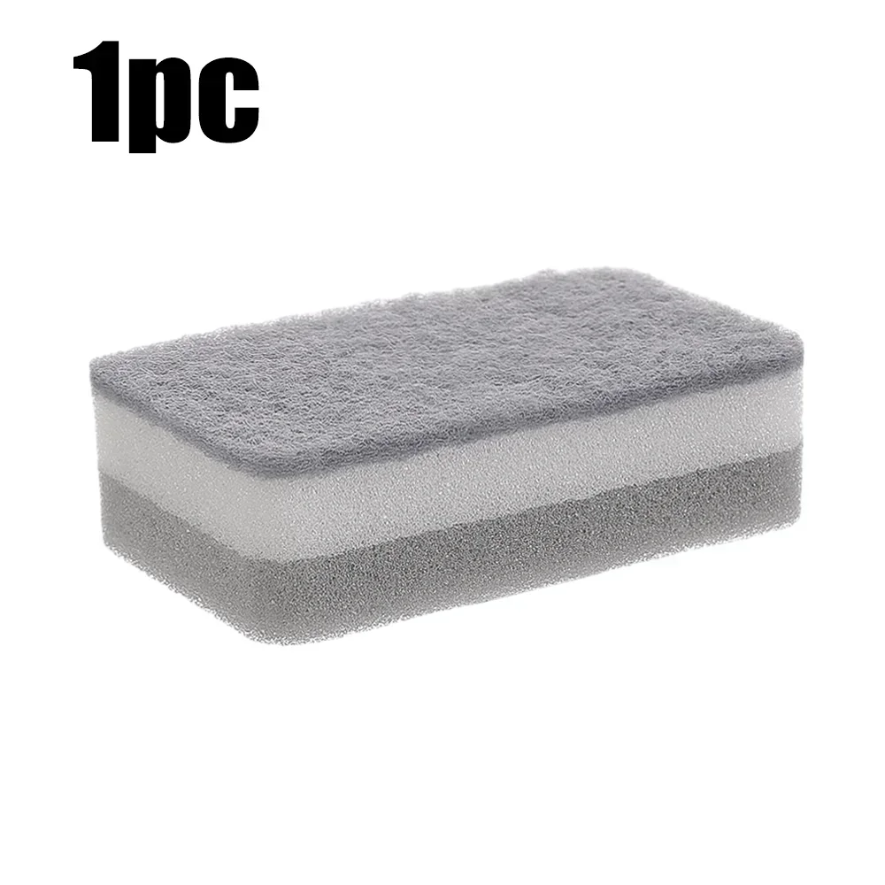 30/1pcs Double-sided Cleaning Sponges Wipe Scrubbing Pan Pot Dishwashing Scouring Pad Household Tools Kitchen Tableware Brush